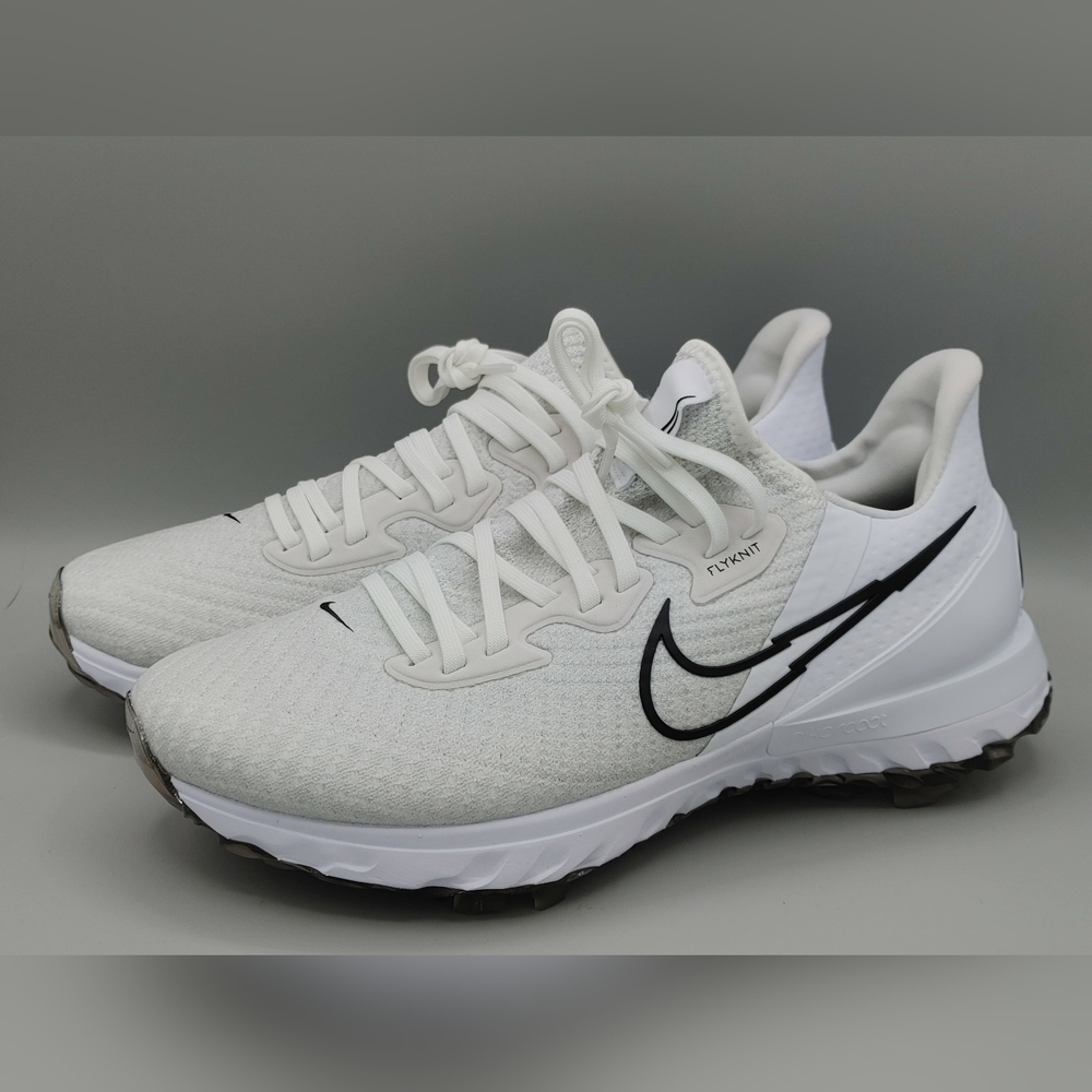 Nike Air Zoom Infinity Tour White Black Platinum Tint CT0540-133 Men's Size 9
